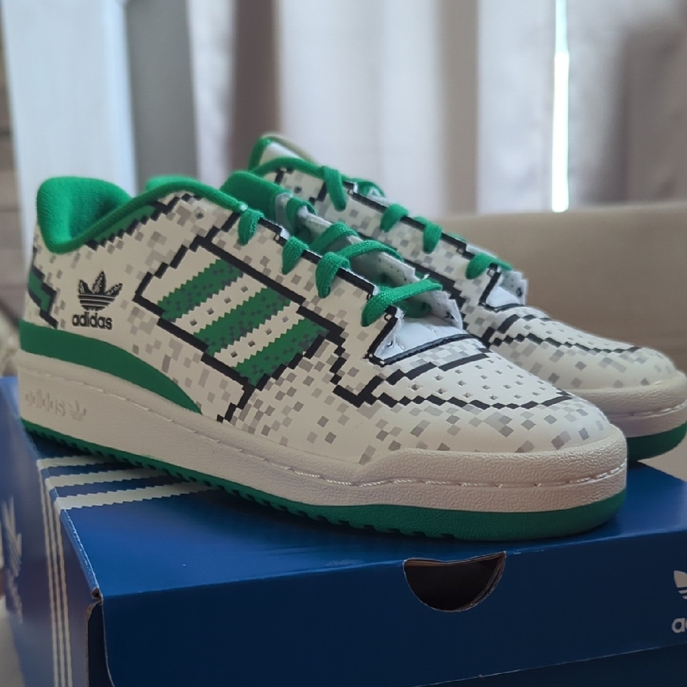 Adidas Forum Low CL J Kids Shoes Size 4.5